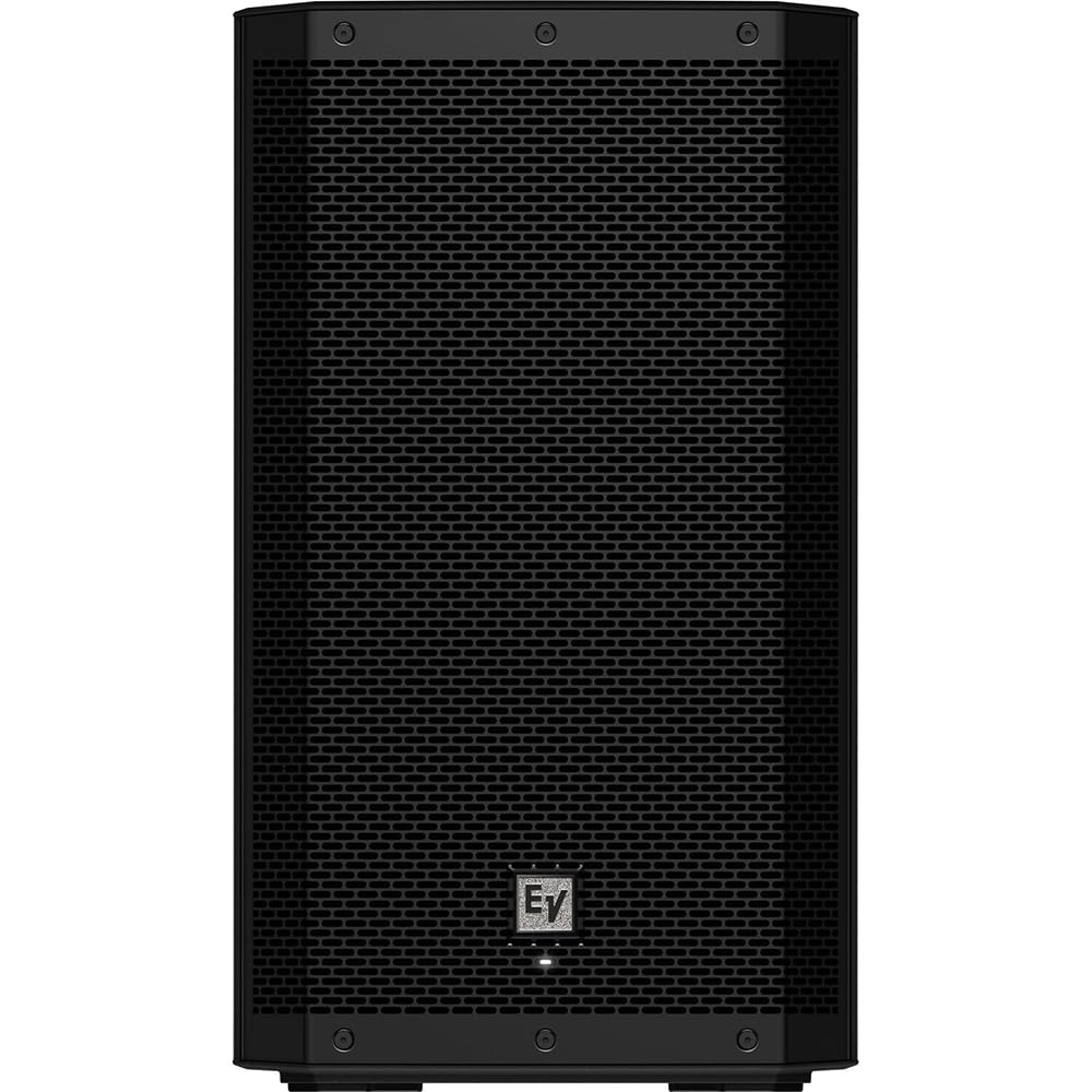 Electro-Voice ZLX-12P-G2 12" 2-Way 1000W Bluetooth-Enabled Powered Loudspeaker (Pair) Bundle with Auray SS-47S-PB Steel Speaker Stands with Carrying Case and 2X XLR Cable