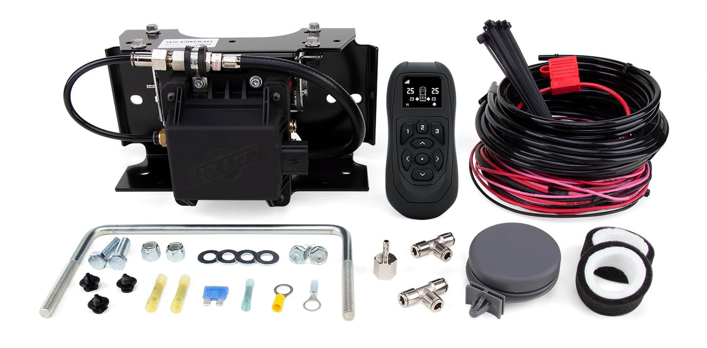 Air Lift WirelessAir + EZ Mount, 2nd Generation On-Board Air Compressor with Mobile App - 74000EZ