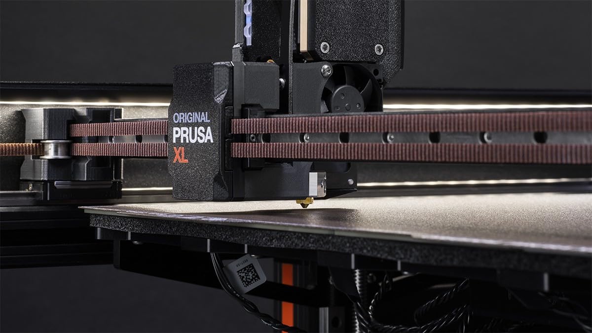 Original Prusa XL Assembled 1-toolhead 3D Printer, Large-Scale CoreXY 3D Printer, Assembled and Tested, Build Volume of 14.17×14.17×14.17 in, Upgradable with Additional toolheads