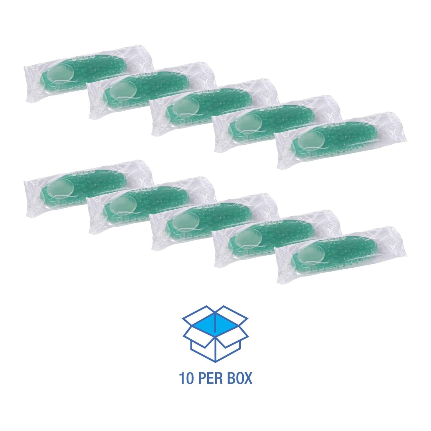 Boardwalk Curve Air Freshener, Cucumber Melon, Green, 10/box, 6 Boxes/carton