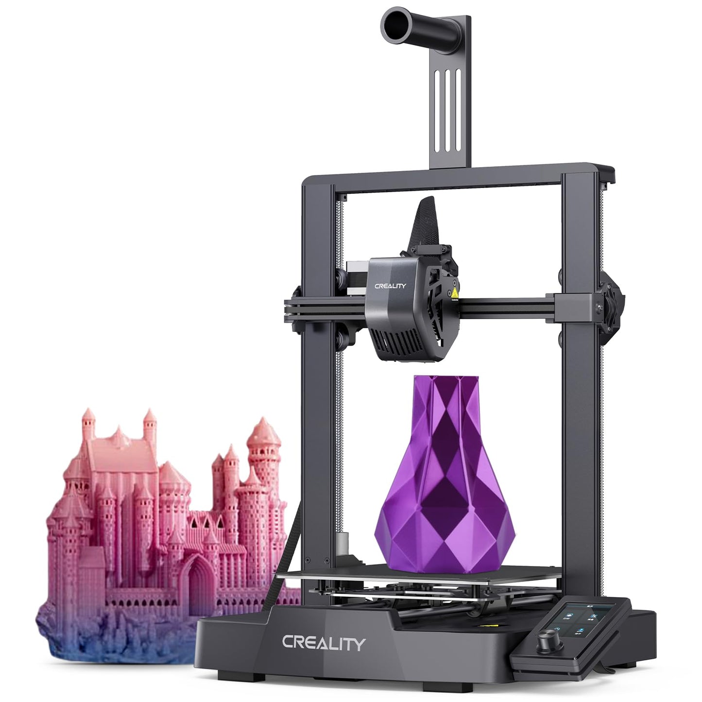 Creality Ender 3 V3 SE 3D Printer, 250mm/s Printing Speed, Sprite Direct Extruder CR Touch Auto Leveling Auto Z Offset Color Screen 220x220x250mm