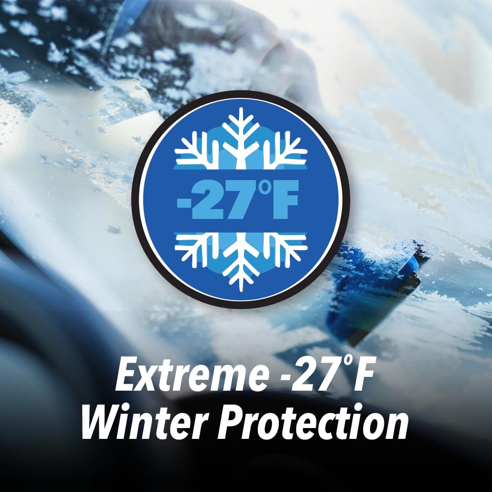 Clean Revolution Advanced All Season Windshield Washer Fluid Ultra Low VOC Formula - Made in USA