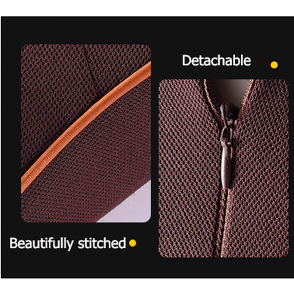 NSUQOA JSEIAJB Lumbar Support Cushion, Memory Foam Posture Pillow, Back Support for Office Chair, Car Back Support,Home Back Support, Relieve Back Pain(D,E)