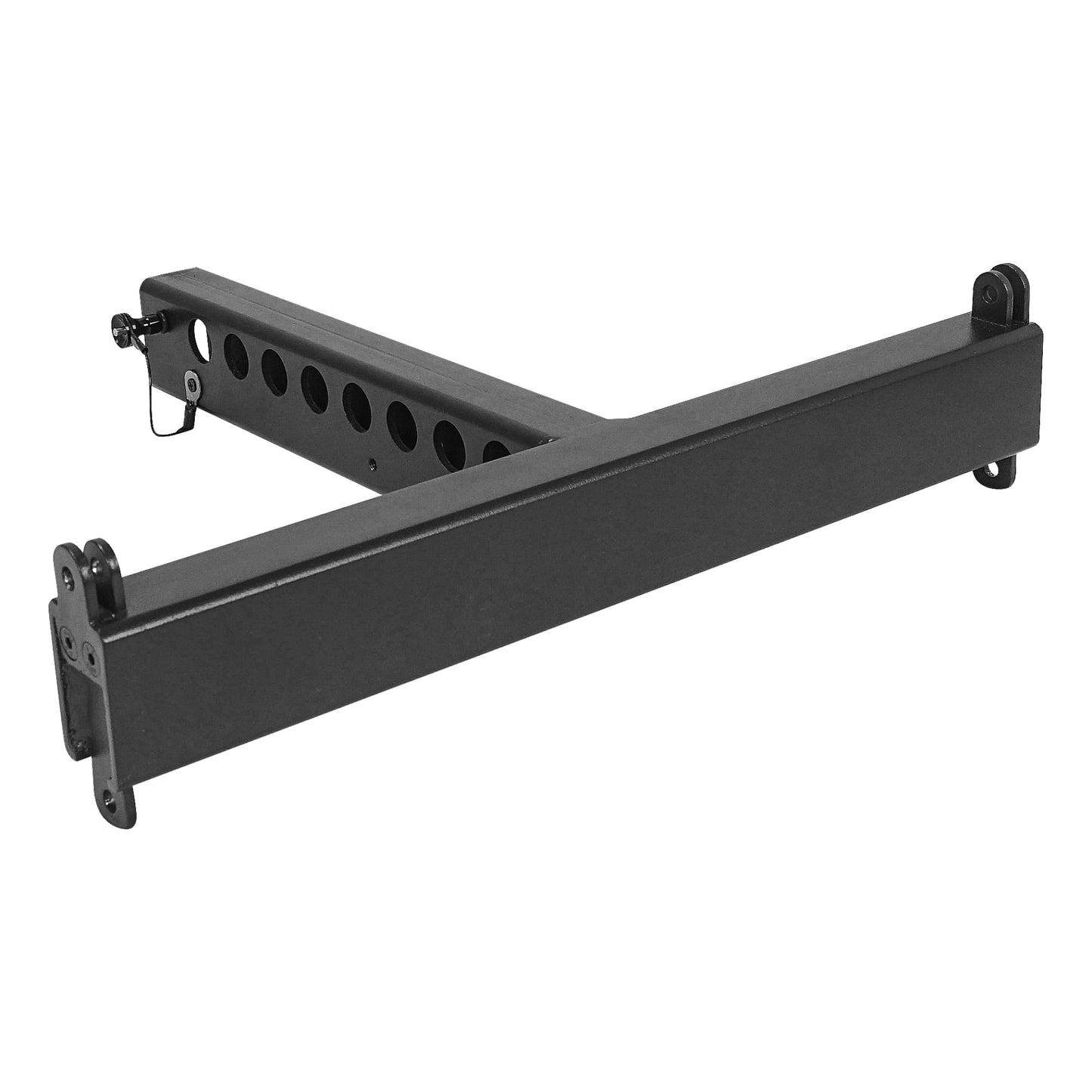 Sound Town ZETHUS Series Powered Line Array Speaker System with Four Dual 6.5-inch Line Array Speakers, One Flying Frame, Black (ZS-A26X4F)