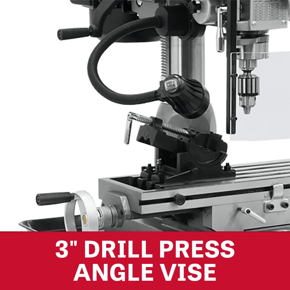 JET 18-Inch Mill Drill Machine, 2 HP, 115/230V 1Ph (Model JMD-18)