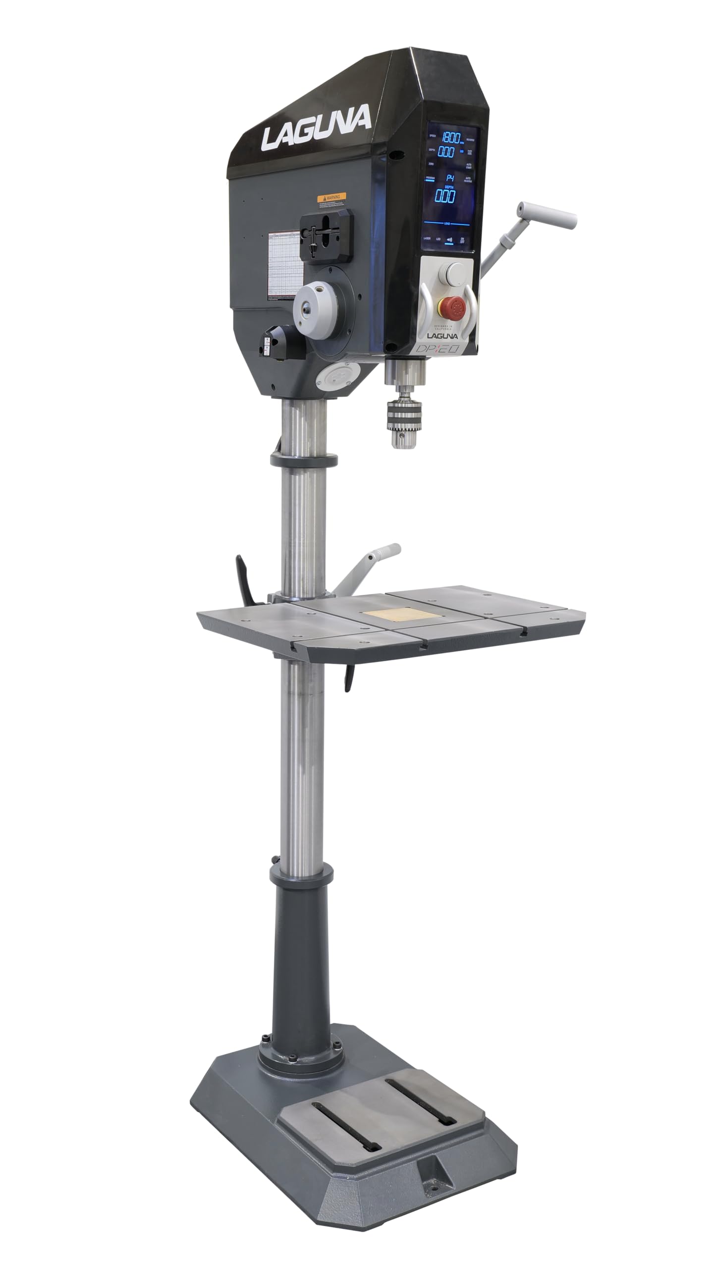 NEW! Laguna DP:20 Drill Press 110V, 1.5HP With Touch Screen Smart Panel - MDP20-1