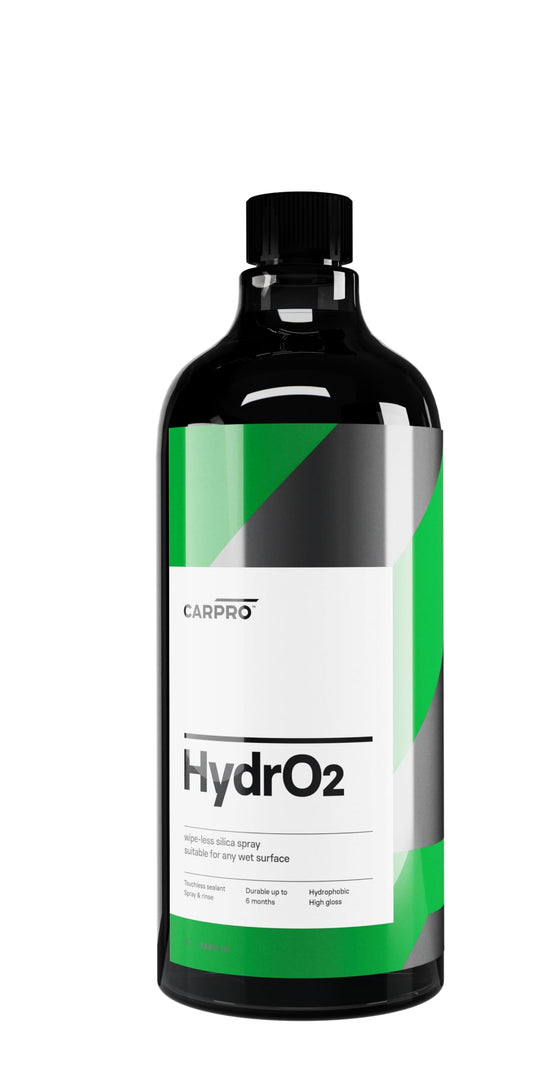 CARPRO HydrO2 Touchless Silica Car Sealant - Spray-On/Rinse-Off Paint Sealant, Concentrated Car Wash Detailer, UV Protection - Liter (34oz)