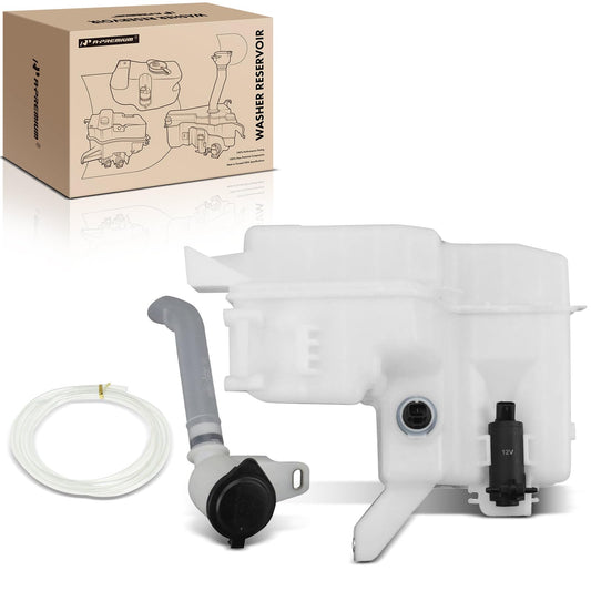 A-Premium Windshield Washer Reservoir Tank Assembly Compatible with Toyota Highlander 2020-2021 - with Pump& Fluid Level Sensor & Cap & Filler Neck