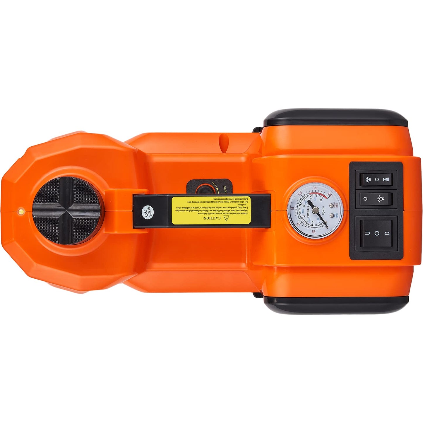 VEVOR Electric Car Jack, 5 Ton/11023 LBS Hydraulic Jack Lift with Electric Impact Wrench, Built-in Inflatable Pump, and LED Light for SUV MPV Sedan Truck Change Tires Garage Repair