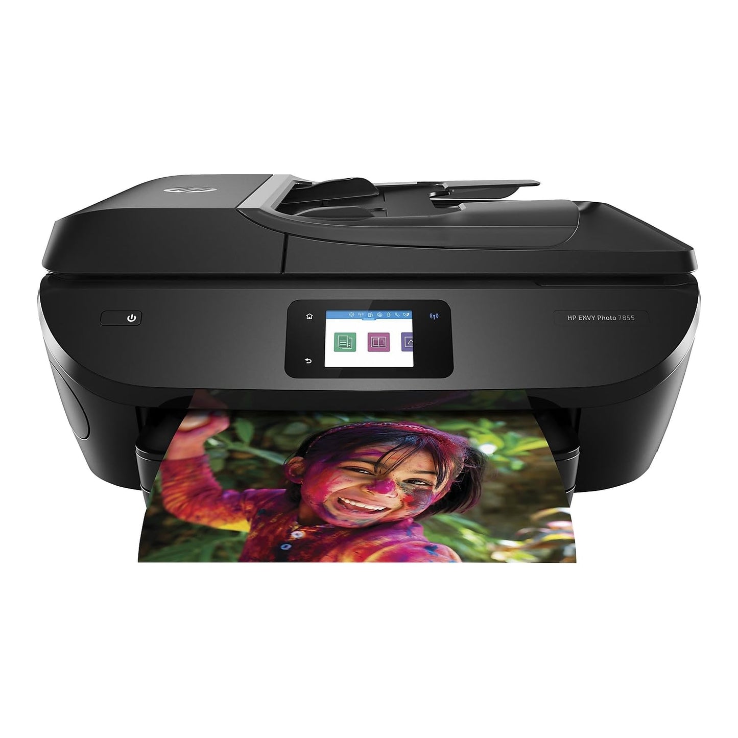 HP ENVY Photo 7855 All in One color Photo Printer with Wireless Printing, HP Instant Ink ready, Works with Alexa (K7R96A)
