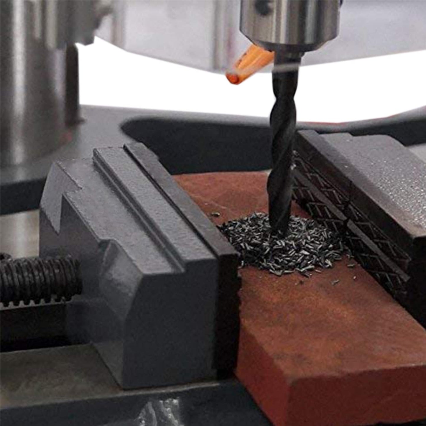 KAKA INDUSTRIAL Variable Speed Bench Drill Press,GD-25B 0.9kW 220V 3-Phase, 8-Speed (130-3200 RPM), Cast Iron Benchtop, 25mm Max Drilling, MT3 Taper