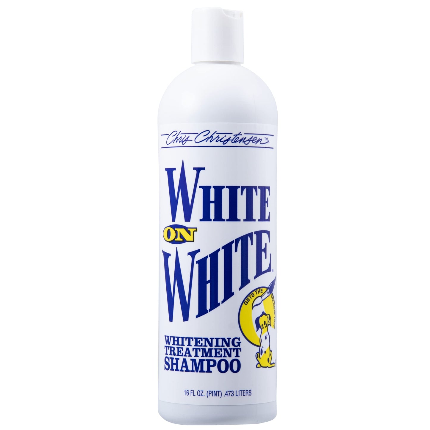 Chris Christensen White on White Whitening Treatment Dog Shampoo (16OZ)