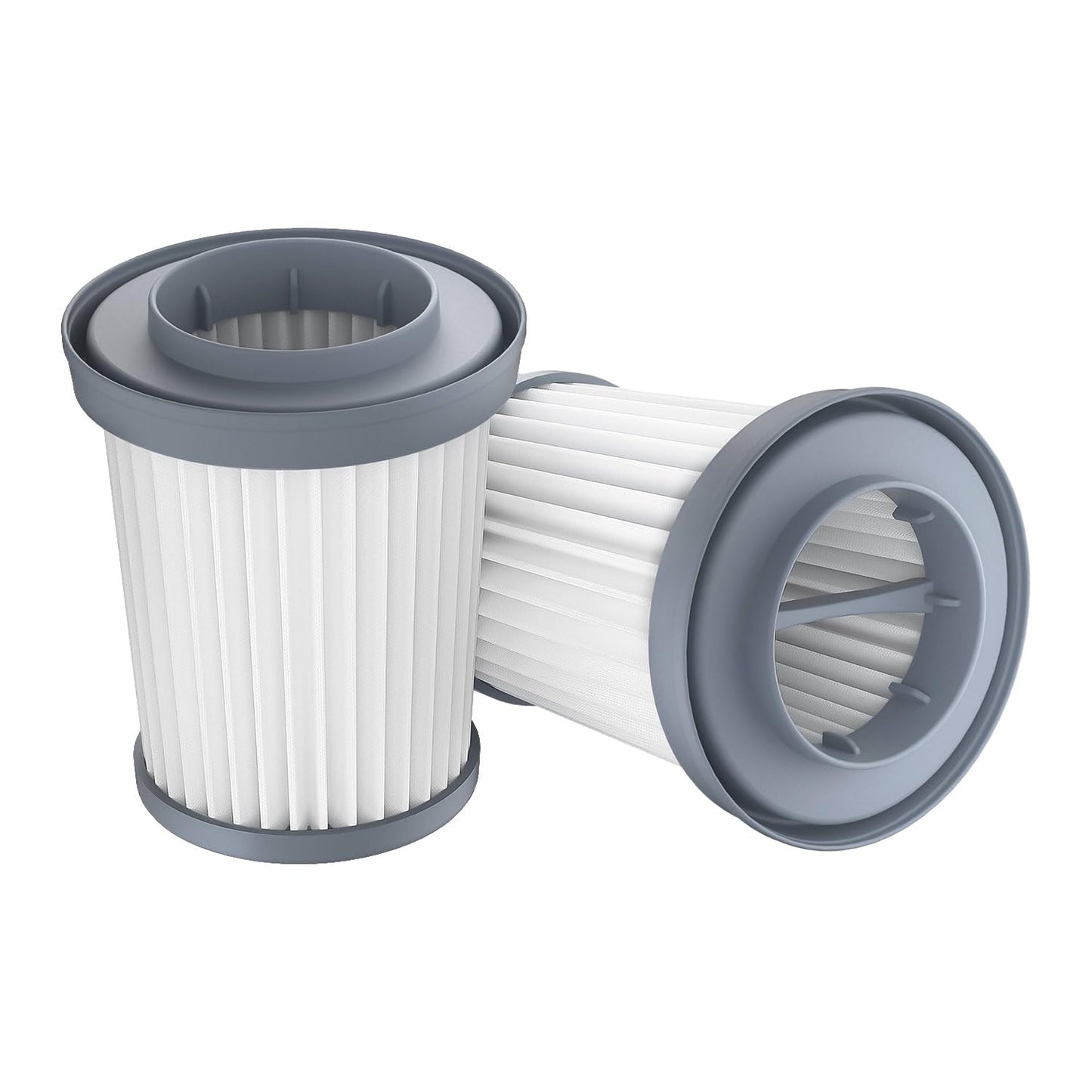 Fanttik HEPA Filters Fits for Fanttik V10 Mate and V10 Apex Car Vacuum, 2-Pack Replacement Filters with High Filterability, Washable and Reusable, Easy to Clean and Assemble