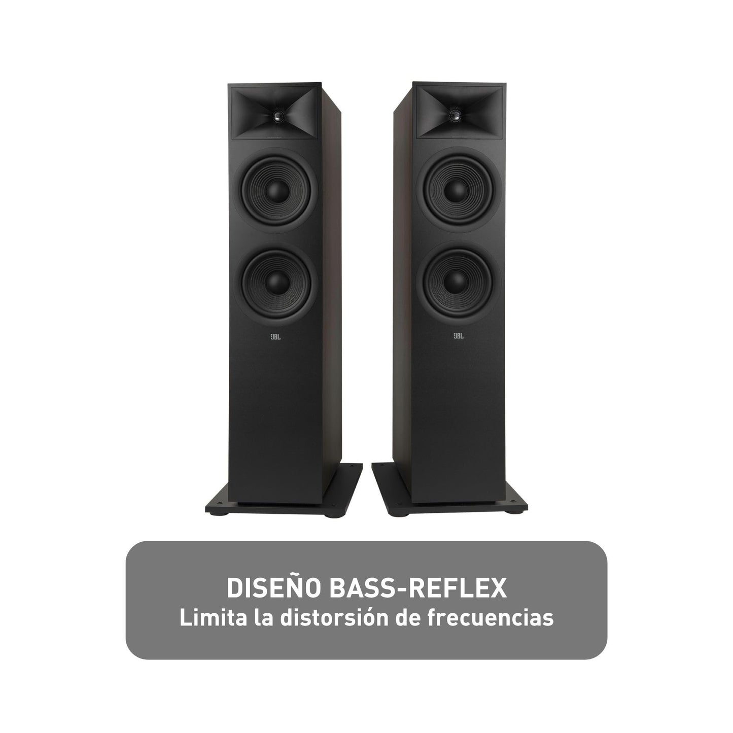 JBL Stage 2 280F Dual 8 Inch Floorstanding Loudspeaker - Each (Espresso)