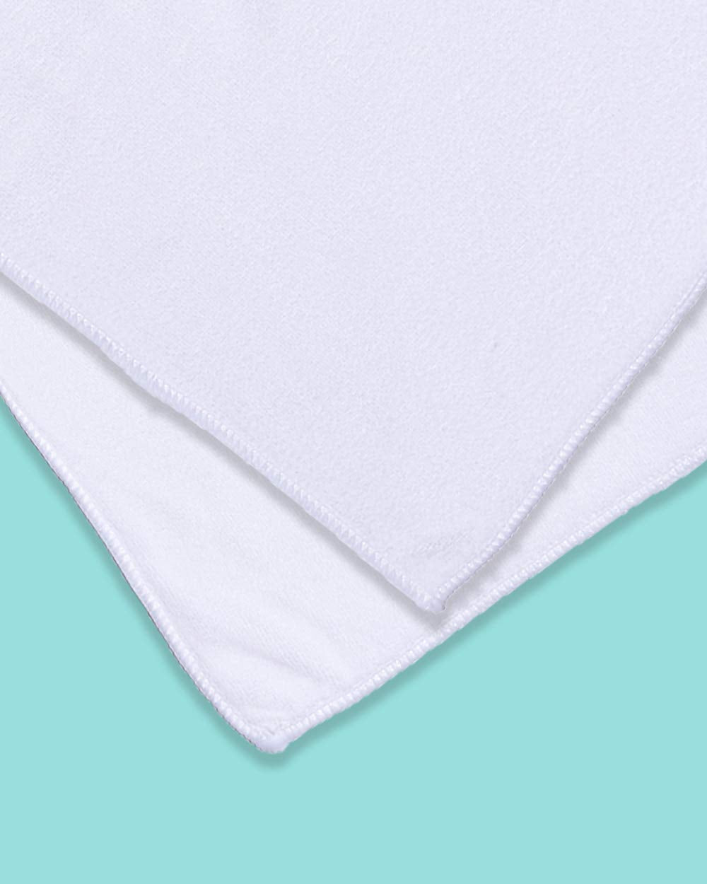 COLORCOMMALL Personalized Custom Rally Towel - 17x11 Inch Microfiber Sports Player Logo Team Golf Customized Photo Design Text Name Ad Picture Gift (White, 50pcs)