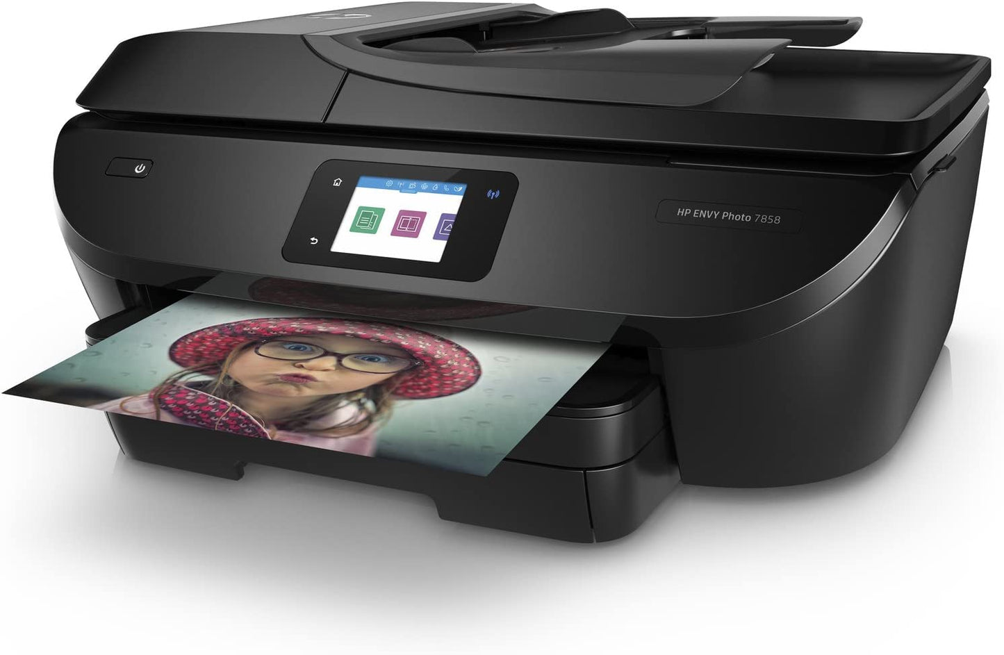 HP ENVY Photo 7858 All-in-One Inkjet Color Photo Printer with Mobile Printing K7S08A (Renewed)