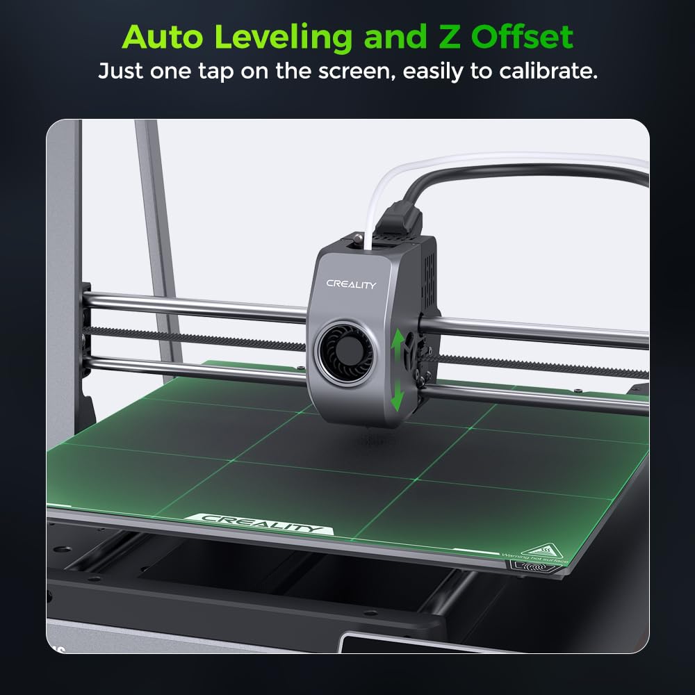 Official Creality Ender 3 V3 Plus 3D Printer, Upgraded with Large Build Volume 11.81 * 11.81 * 12.99 inch 600mm/s Printing Speed Auto Leveling Direct Extruder 300℃ Print Dual Y Motors