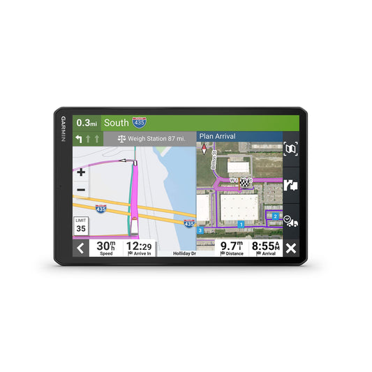 Garmin dēzl OTR1010, Extra-Large, Easy-to-Read 10” GPS Truck Navigator, Custom Truck Routing, High-Resolution Birdseye Satellite Imagery, Directory of Truck & Trailer Services