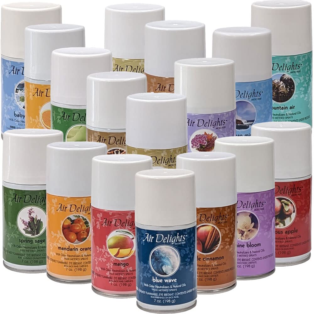 Air Delights Mango Micro 9000 Air Freshener Refill, 7oz (Case of 12)