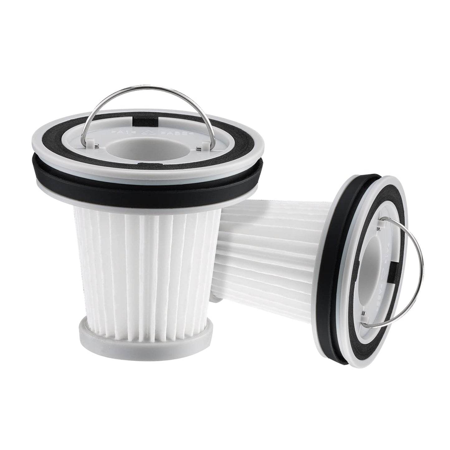 Fanttik 2-Pack Replacement HEPA Filter, Washable and Reusable Filter, Fits for Fanttik Slim V8 Mate & V8 Apex & V9 Mix & V10 Mix & Slim V10 Mate & Slim V10 Apex Car Vacuum (AV8001)