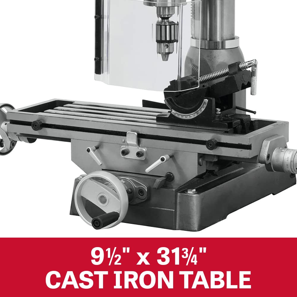 JET 18-Inch Mill Drill Machine, 2 HP, 115/230V 1Ph (Model JMD-18)