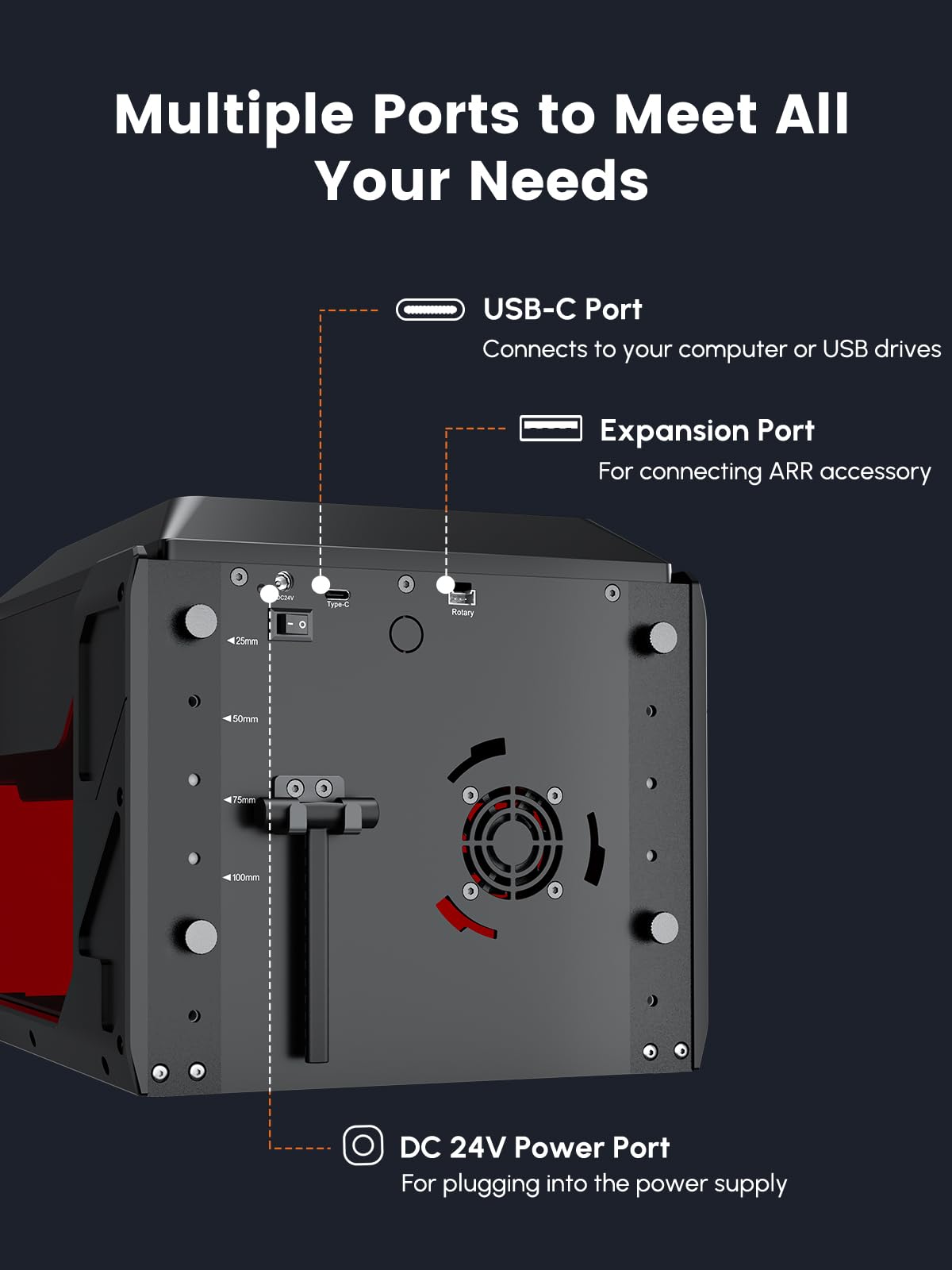 AlgoLaser 10W Portable Laser Engraver Machine: Smart Laser Engraver/Cutter with 3.5" Touchscreen & 2.0 AlgoOS System - Hand Draw/Wireless Transmission/Offline - Laser Engraving for Wood,Metal,Glass