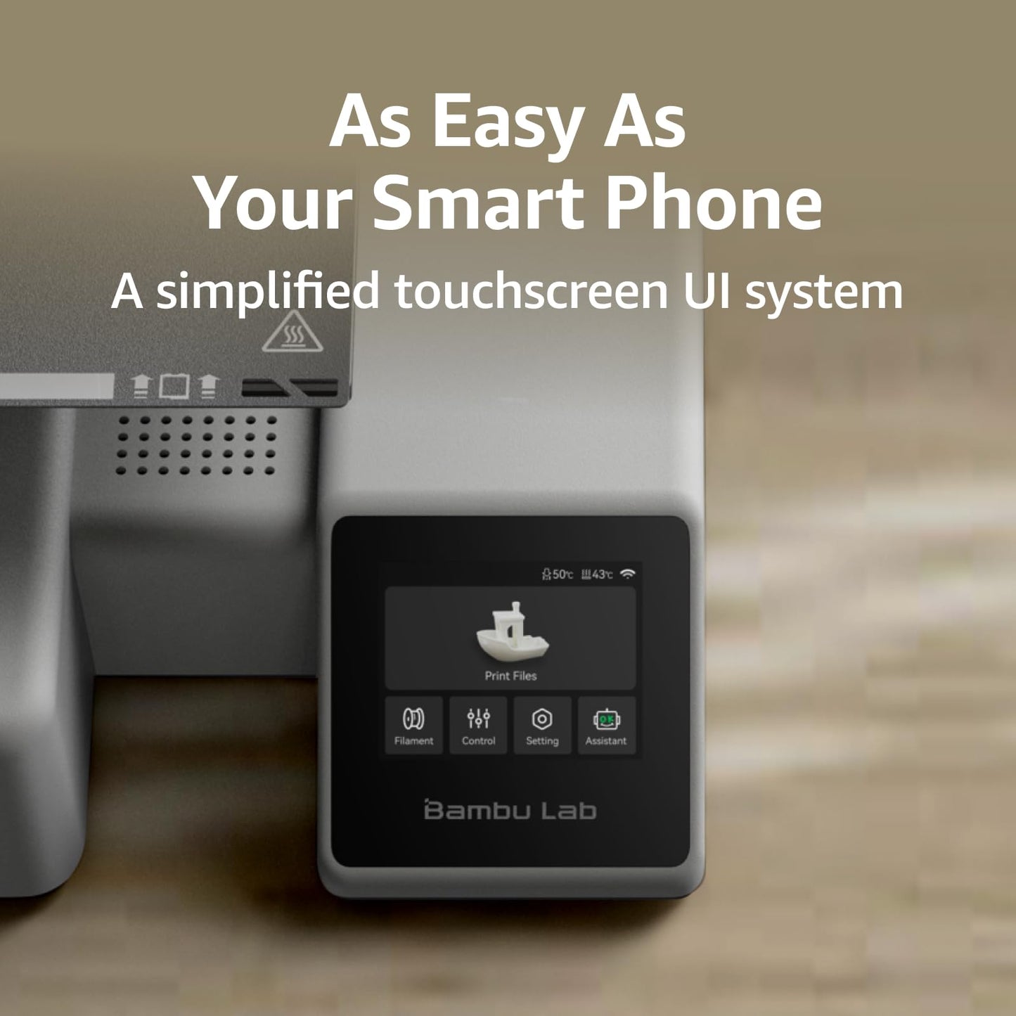 Bambu Lab A1 Mini Combo, A1 Mini 3D Printer and AMS lite, Support Multi-Color 3D Printing, High Speed & Precision, Full-Auto Calibration & Active Flow Rate Compensation, ≤48 dB Quiet FDM 3D Printers