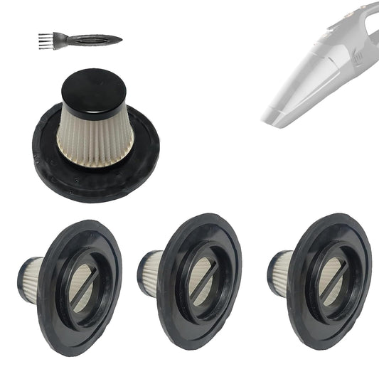 Feenynic 4pack Hepa Filters Replacement Compatible with Model ATJ-2166 vacuum. Washable Filters Works with H126 and ATJ vacuum.