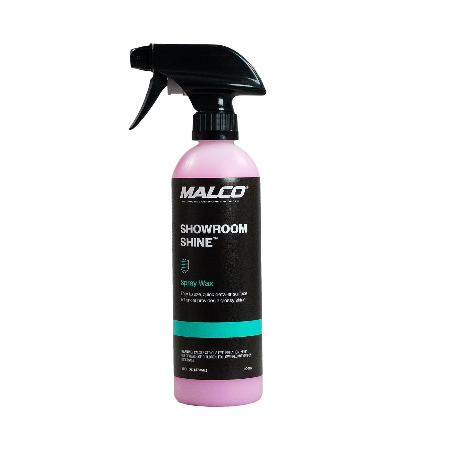 Malco Showroom Shine Spray Car Wax – Best Car Wax Spray for Professional Finish/Easy to Use Instant Detailer/Cleans and Waxes Painted Surfaces, Metal and Glass / 16oz. (110416)