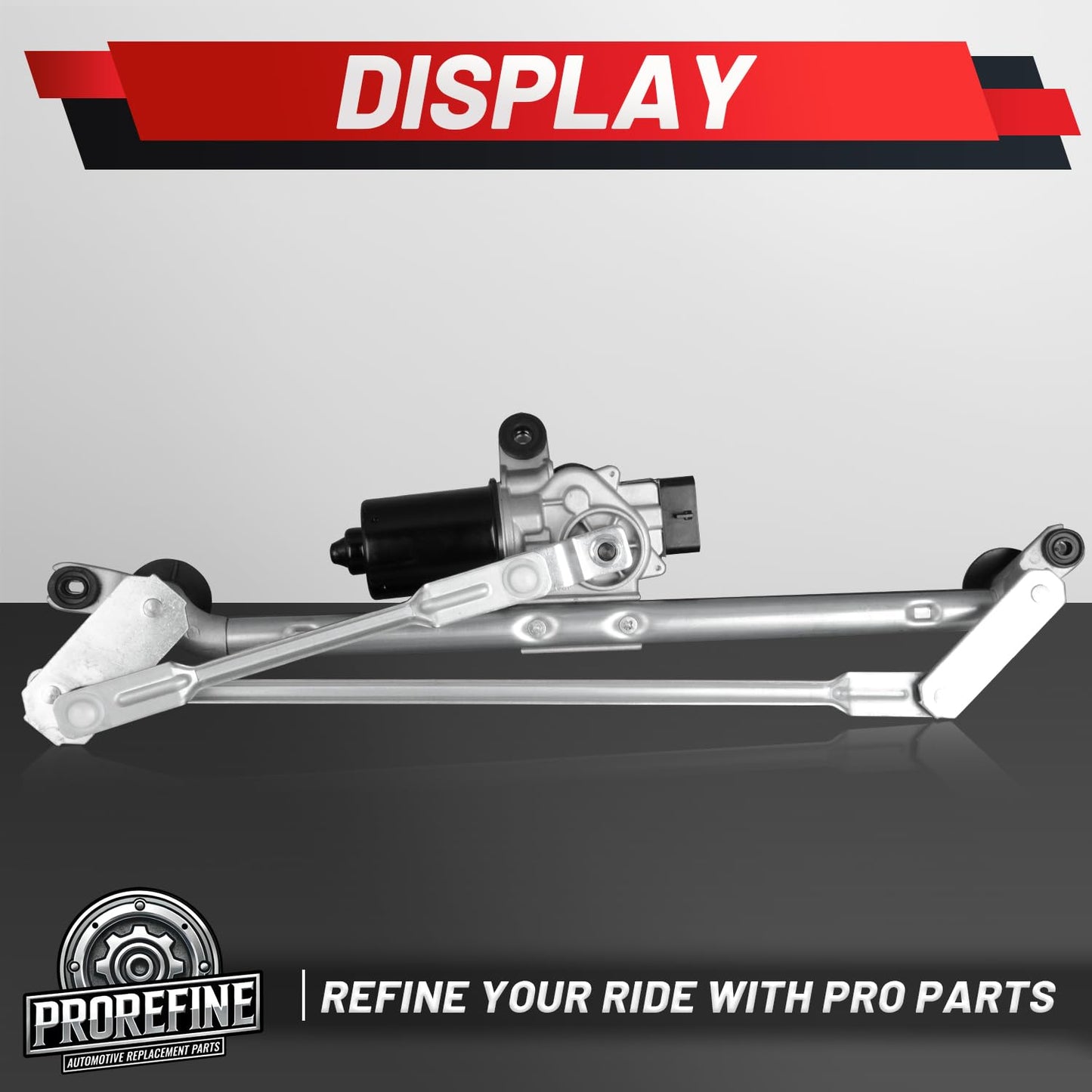 602-221AS Upgraded Windshield Wiper Motor and Linkage Assembly Compatible with Malibu 2008-2012 Pontiac G6 2005-2010 Saturn Aura 2007-2009