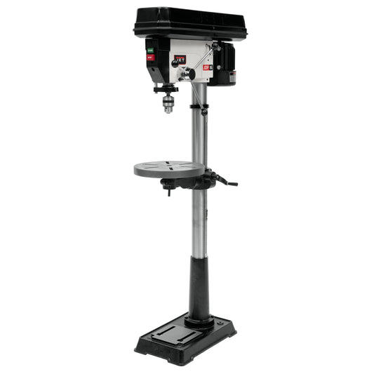 JET 17-Inch Floor Drill Press, 16 Speed, 3/4 HP, 115/230V 1Ph (Model JDP-17MF)
