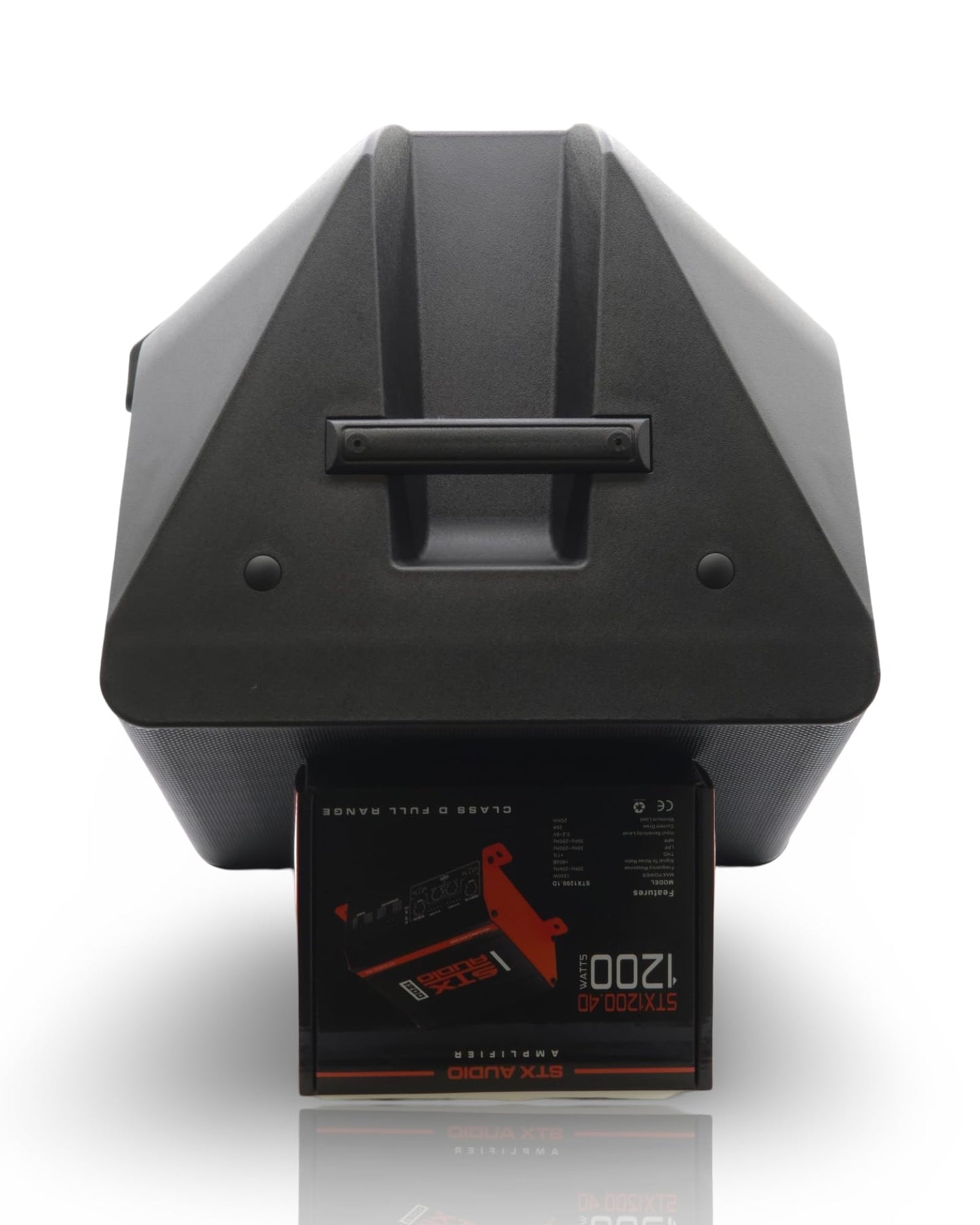 Warzone 1X WPTS15 Apollo-Active Series 2500W Peak Power 15-Inch 2-Way Powered Speaker, Class D & AB Amplifier, Bluetooth, DSP Modes, and 136dB Max SPL for Pro Audio DJ Party