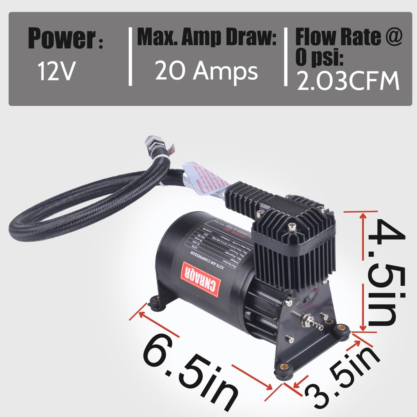 CNRAQR 3 Gallon Air Tank with 150PSI Air Compressor 2PCS for Suspension/Air Ride/Bag/Car Train Truck Horn Aluminum 12 Liter Compressed air Storage Tank Onboard System Air Suspension Compressor Kit