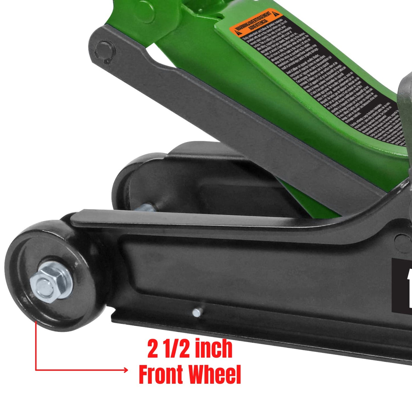 Pro-LifT F-757G 2 Ton Floor Jack - Car Hydraulic Trolley Jack Lift with 4000 Lbs Capacity for Home Garage Shop, Green