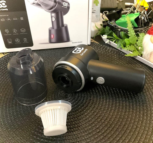 Mini Vacuum Cleaner Replaceable Pack of 2 HEPA Filter for 117 Model – Washable, Reusable, High-Efficiency Filter for Car, Home, Office, Kitchen – Save Time and Effort