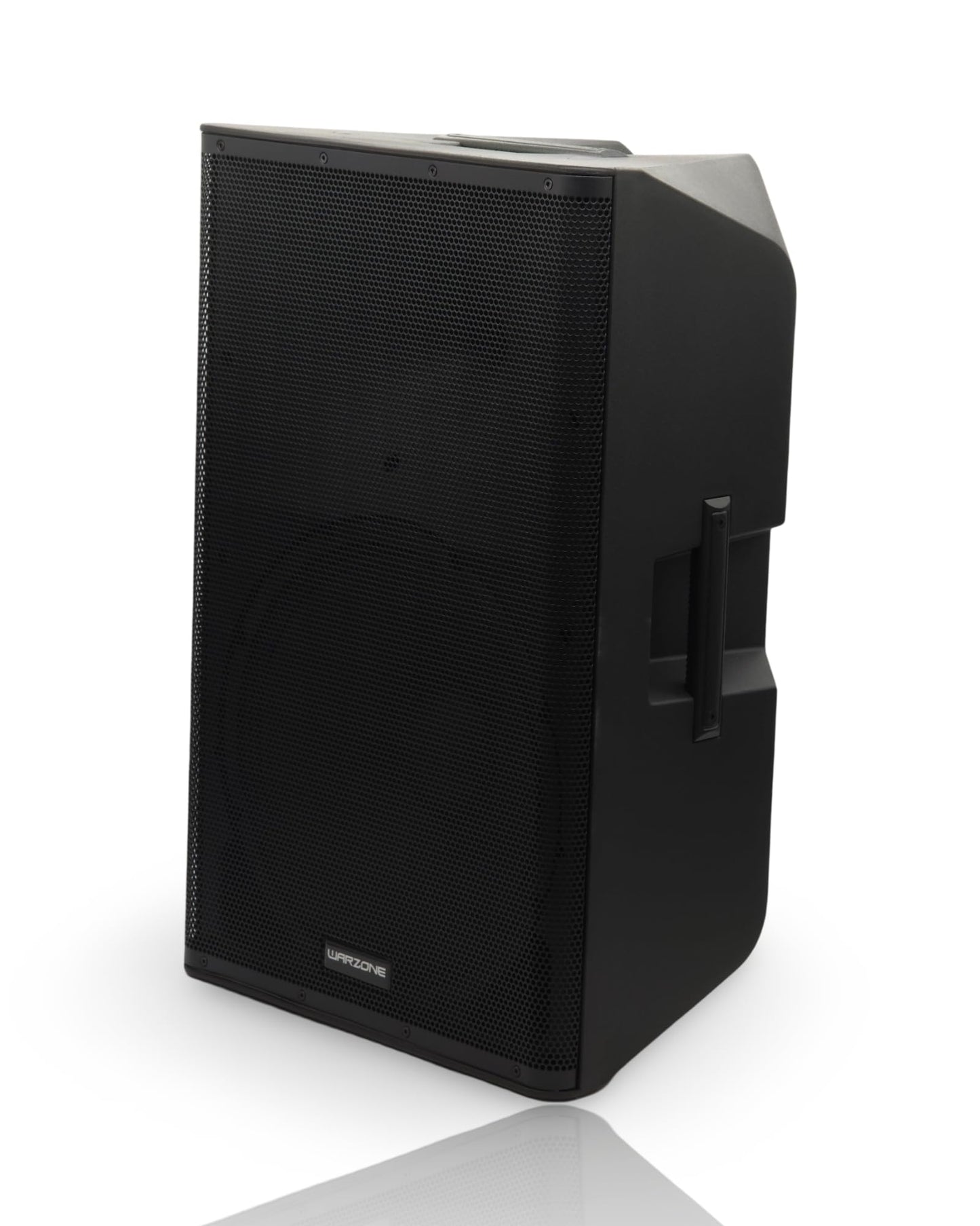 Warzone 1X WPTS15 Apollo-Active Series 2500W Peak Power 15-Inch 2-Way Powered Speaker, Class D & AB Amplifier, Bluetooth, DSP Modes, and 136dB Max SPL for Pro Audio DJ Party