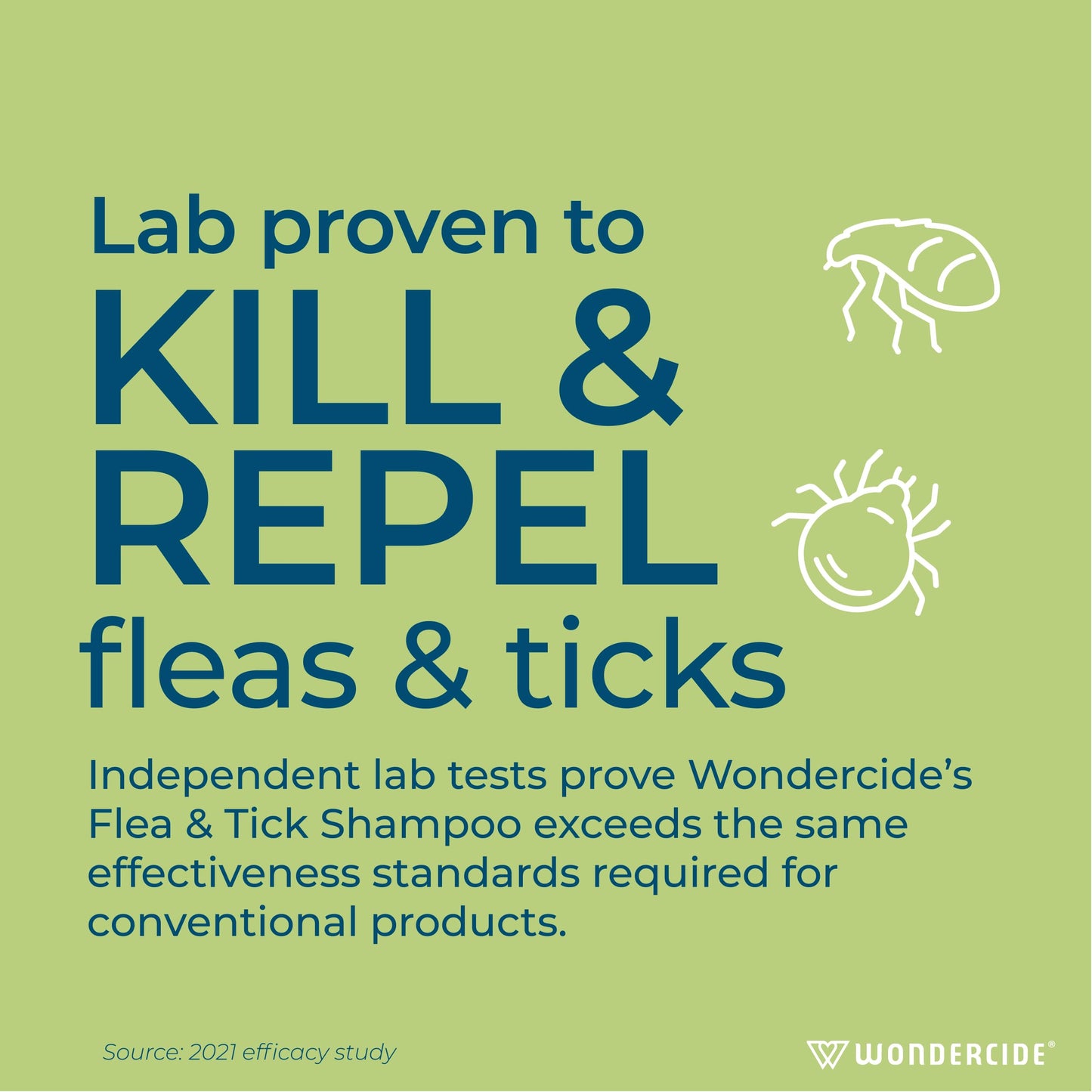 Wondercide - Flea & Tick Shampoo for Dogs and Cats - Flea and Tick Killer Treatment with Natural Essential Oils - for Pets Over 4 Months - Powered by Plants - 12 Fl oz