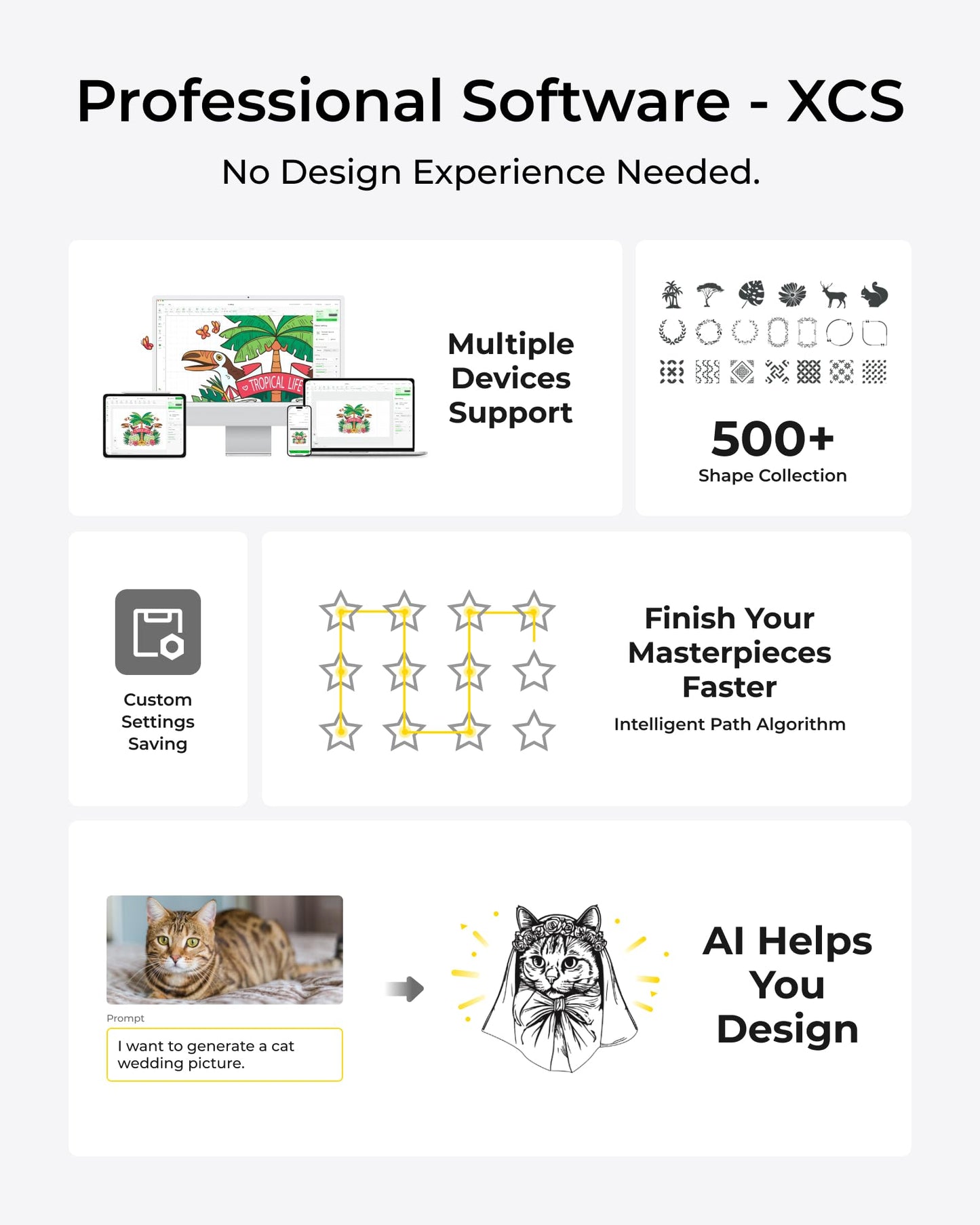 xTool P2S 55W CO2 Laser Cutter, Smart Desktop CO2 Laser Engraver and Cutter Machine, Dual Smart 16MP Cameras, 3D Curved Cylinder Engraving, Create with Wood and Metal Acrylic Glass Fabric Leather