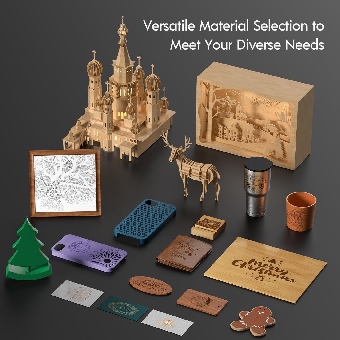 LONGER RAY5 20W Higher Accuracy Laser Engraver and Cutter, 130W Laser Engraving Cutting Machine can Cut 0.05mm Metal and Engrave Hundreds of Colors On Metal Steel 3.5"Touch Screen for DIY…