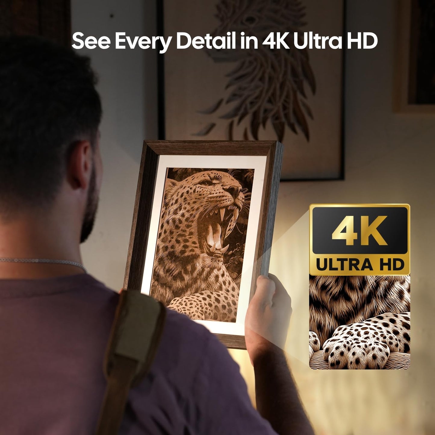 LaserPecker LP2 Plus (Basic) 10W Diode Laser Engraver, 4000mm/s Ultra-Fast Speed 4K Precision Portable Cutting & Engraving Machine for Wood, Leather, Acrylic, Coated Metal and etc.