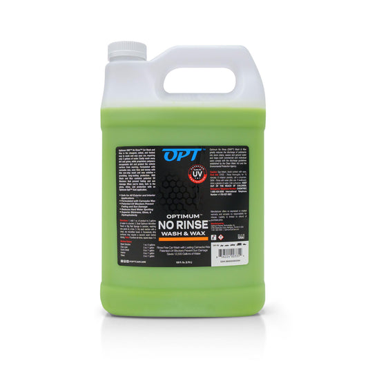 Optimum (NRWW2012G4) No Rinse Wash & Wax - 1 Gallon, (Case of 4)