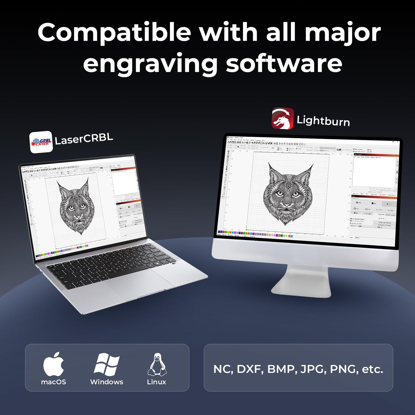 Laser Engravers,ACMER S2 7000mW Laser Cutter and Lazer Engraving Machines,0.01mm Higher Accuracy,300x300mm,10000mm/min,48W Laser Wood Cutting Machine for DIY,Wood,Metal,Leather Acrylic,Glass.