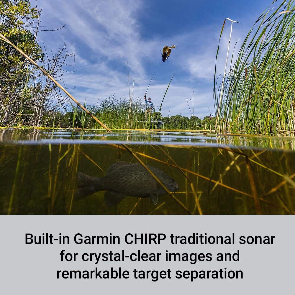 Garmin STRIKER Plus 7cv with CV20-TM Transducer and Protective Cover, 7 inches 010-01873-00