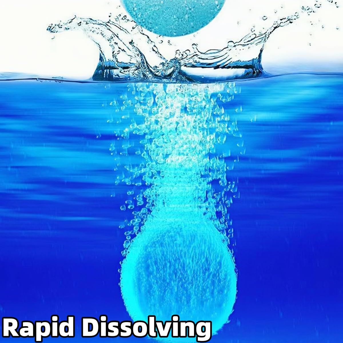 LLTWIFT Windshield Washer Tablets, Fast Dissolving, Solid Windshield Washer Fluid for Cleaning Automobile Windows and Mirrors (6)