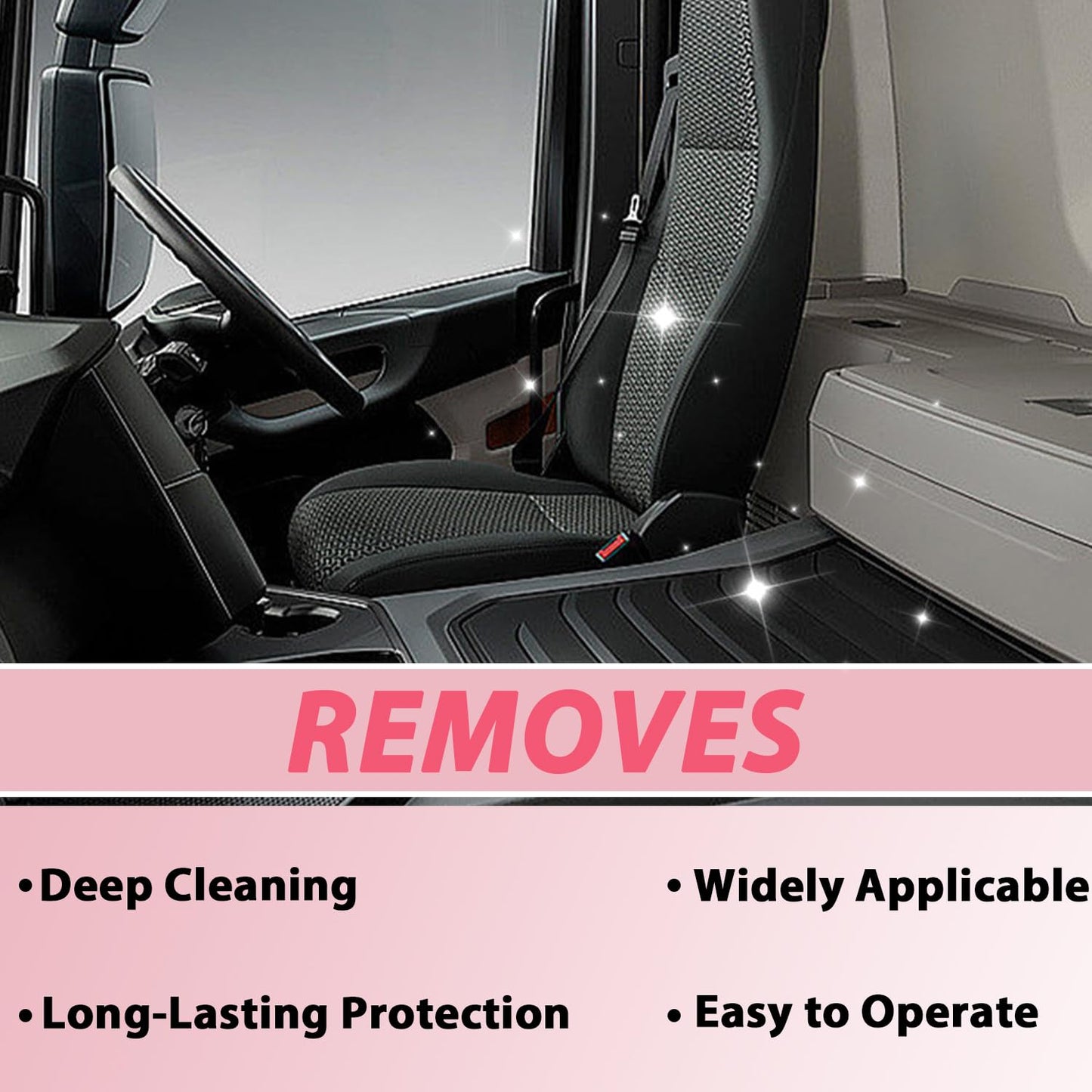 MQG Car Interior Cleaner, Vehicle Interior Polish, 100ml Car Interior Cleaner, Interior Detailer Spray, Total Car Interior Cleaner Rejuvenation, Decontaminatio, Interior All Purpose Car Cleaner