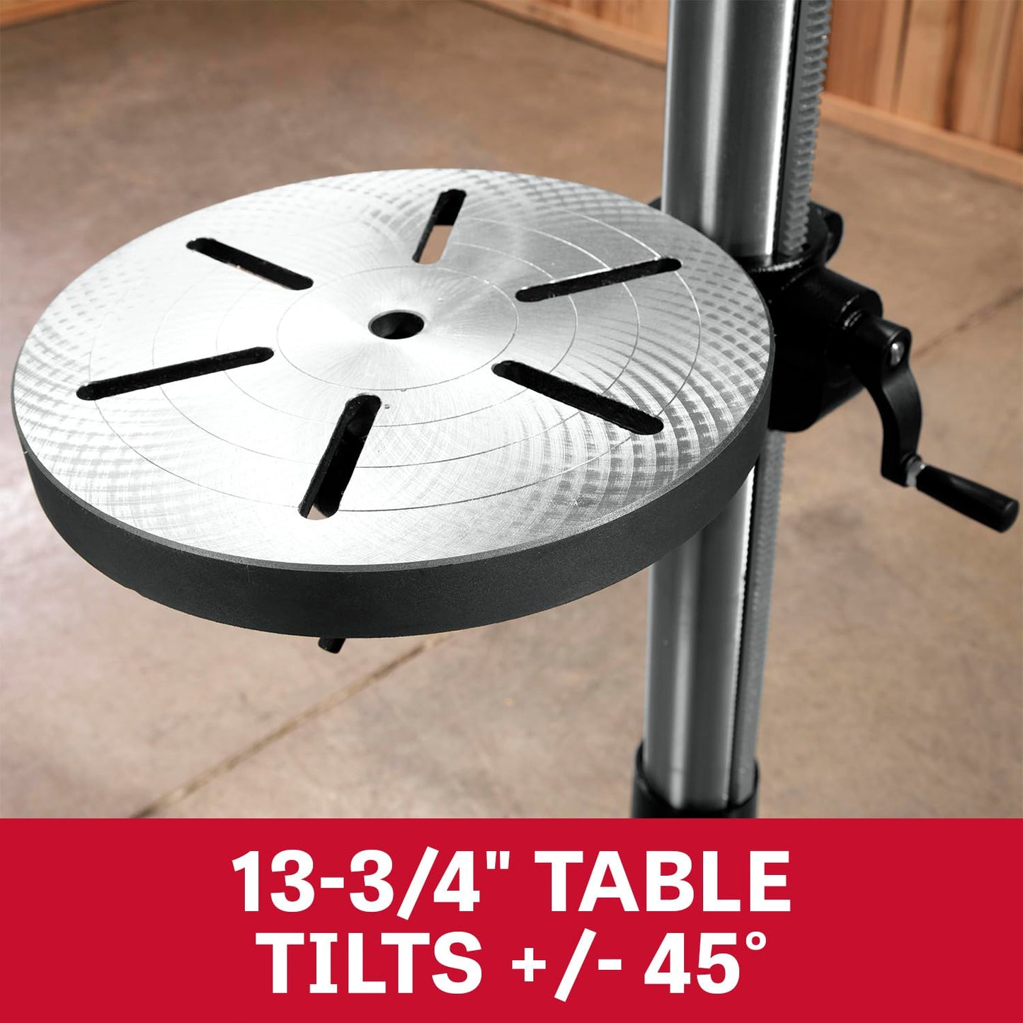 JET 17-Inch Floor Drill Press, 16 Speed, 3/4 HP, 115/230V 1Ph (Model JDP-17MF)