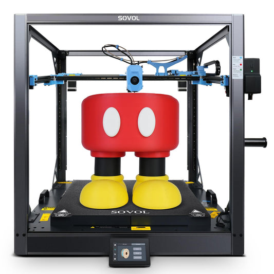 Sovol SV08 MAX CoreXY 3D Printer, Voron 2.4 Open Source 700mm/s High Speed 3D Printers, with Eddy Current Sensor Leveling, XYZ Full Linear Rails and Camera, Larger Build Volume 19.7x19.7x19.7in