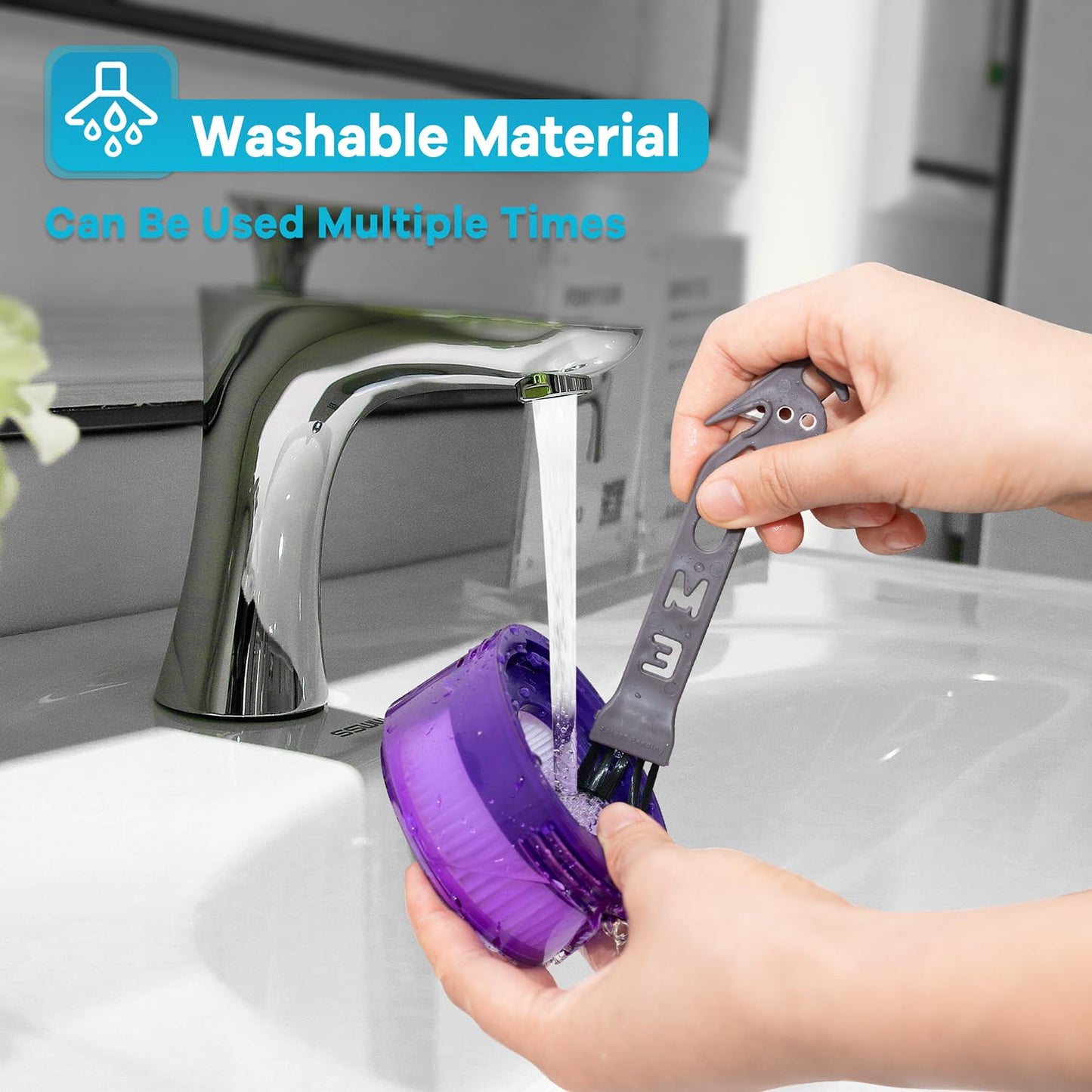 Upgraded V8 Vacuum Filter Replacement Kit for V7 V8 New Version Car+Boat handheld Vacuum Animal Extra SV25 SV10, 2 Star Pre-Filters and 2 HEPA Post-Filters Replace Part No. 965661-05 & 967478-05