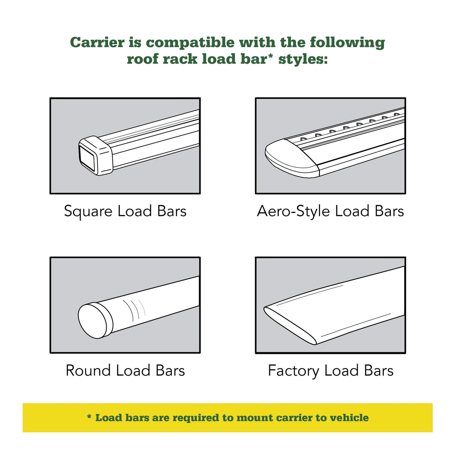 SportRack Vista XL Rear Opening Cargo Box,Black