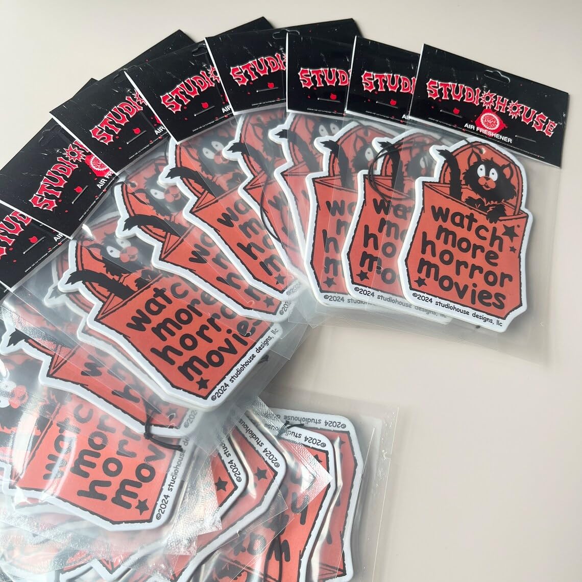 Custom Car Air Fresheners Picture Personalized Scents Air Freshener Car Deco Accessories Promotional Items with Business Logo/Text/Photo (Package: Header Card, 50pcs)